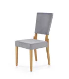 SORBUS CHAIR, COVER - GRAY, LEGS - HONEY OAK order